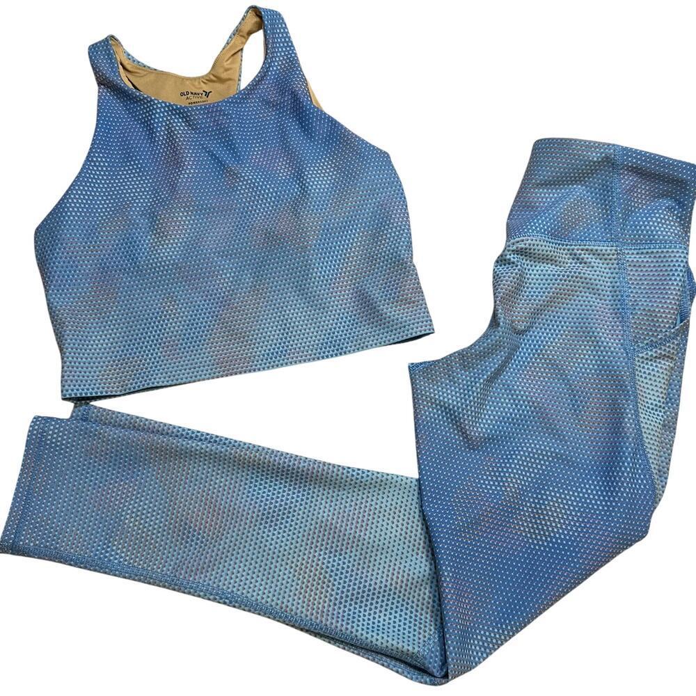 Old Navy Active Wear Outfit sz L (10-12) Two Piece Matching Set